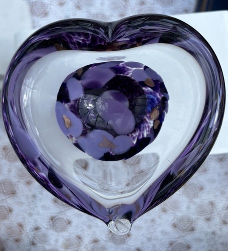 Caithness glass mini heart - caithness,