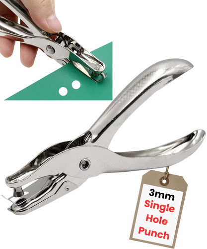 3mm single hole punch pliers - single,