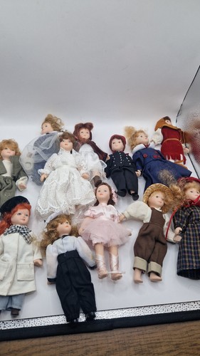 Vintage procelain dolls lot - vintage,