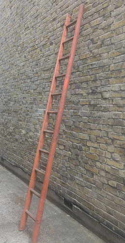 Vintage rung round rail - vintage,