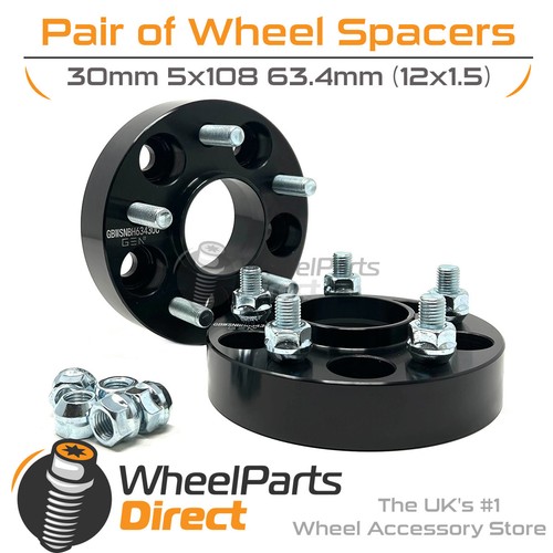 Bolt wheel spacers - bolt-on, (2)