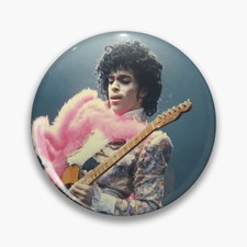 Prince Guitar Portrait 1980's