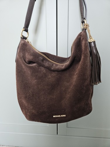 Michael kors brown suede - brown,