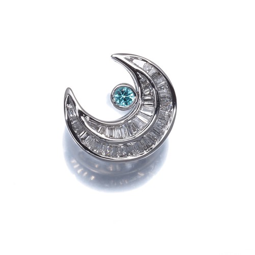 Paraiba tourmaline diamond - tourmaline,