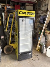 Coke Can Display Fridge Glass