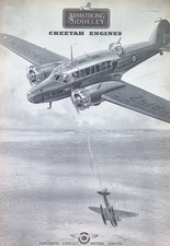 Original 1940 Advert – Armstrong Siddeley “Cheetah Engines” – The Aeroplane
