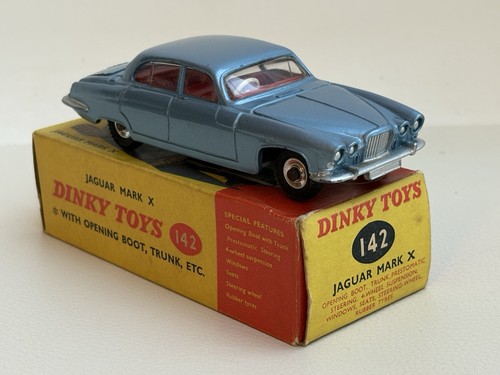 Dinky 142 jaguar mark - dinky, x