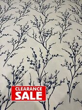 Laura Ashley Fabric Material Pussy Willow Midnight SOLD PER METRE