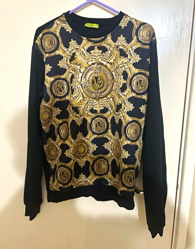 Versace jeans men black gold - versace, black/gold