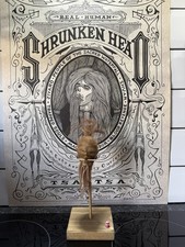 Shrunken head hand made