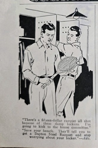 1924 dayton steel - steel, tennis