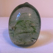 Antique Victorian Green Glass