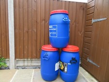 1x35ltr Plastic Barrel Red