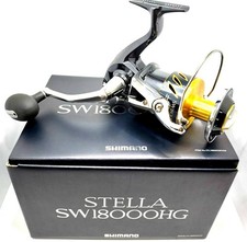 Shimano 13 Stella SW 18000HG Fishing Reel with Box and Cover Excellent Condition