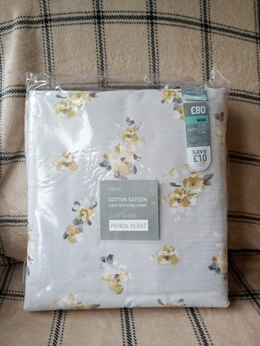 Pencil pleat lined - pencil, floral