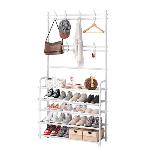 Tier entryway coat rack - coat,