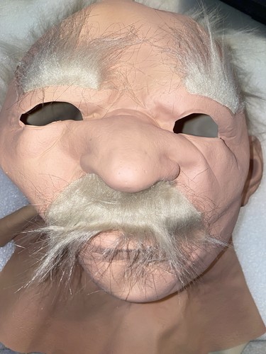 Realistic old man masks latex - man,