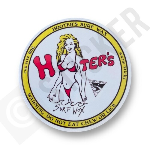 1980s hooters surf wax - hooters,