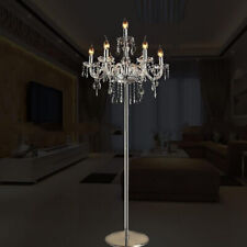 Genuine K9 Crystal Chandelier Floor Lamp/Table Lamp Clear Colour 5, 7 Lights