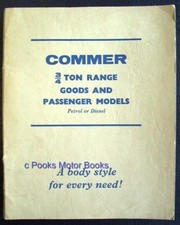 COMMER ¾ TON GOODS &