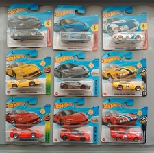 Hotwheels Ferrari F40, SF90 Stradale,365GTB4 bundle X 9 All Colour Variations