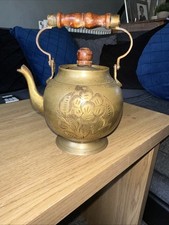 Antique Brass Copper Tea Pot
