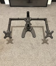 Sigg CE Triple Monitor Desk Stand - Up to 27-inch Screen