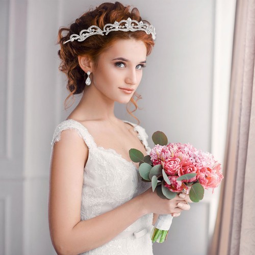 Crown wedding tiaras elegant - crown,