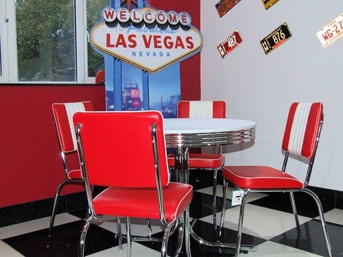 American 50s diner furniture - diner,