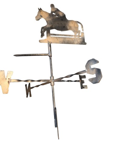 Vintage horse rider - vintage, jumping