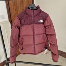 The North Face Nuptse 700 Maroon Burgundy Puffer Jacket | Size SMALL | New
