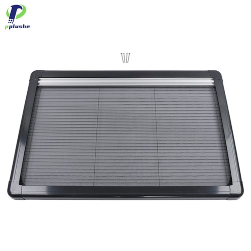 Motorhome black blind - motorhome,