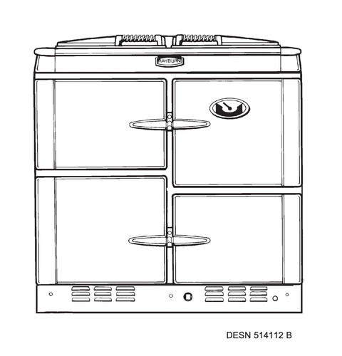 Rayburn cookmaster xt - cookmaster,