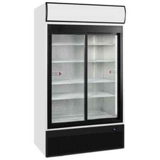 2 SLIDING GLASS DOOR DISPLAY