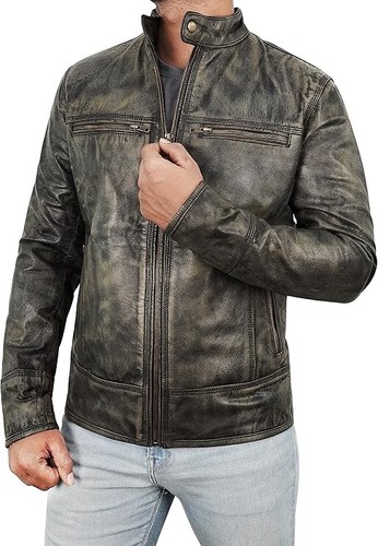 Mens cafe racer distressed - mens,