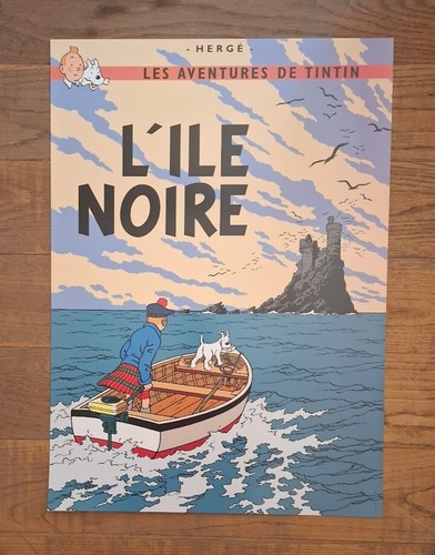 New tintin ile noire - new,