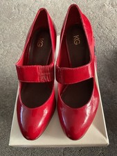 Kurt Geiger Echo Red Patent