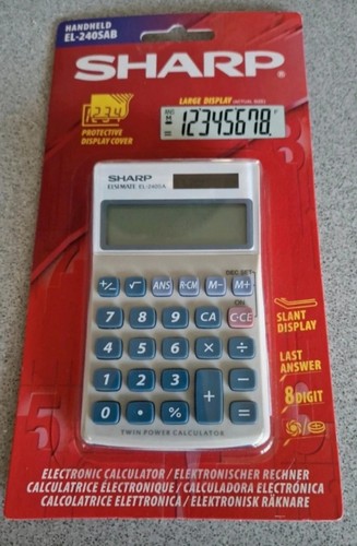 Sharp 240sa calculator - el-240sa,
