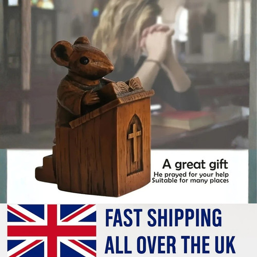 Church mouse vicar - vicar, pulpit