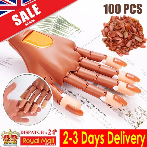 Training hand fake finger nail - fake,