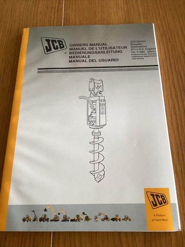Jcb hydraulic earth drill - jcb,
