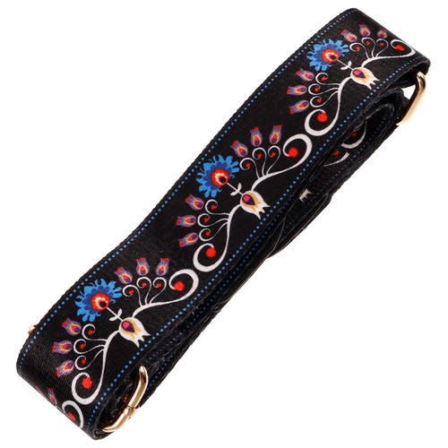 Vintage pattern banjo strap - pattern,