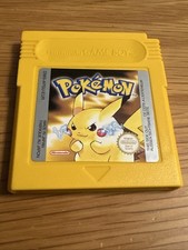 Pokemon Yellow Nintendo Gameboy Very Good Condition Perfect Working Order
