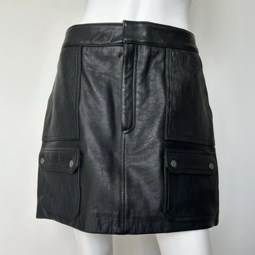 Reiss black genuine - black, leather