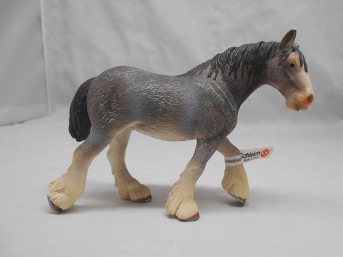 Schleich clydesdale mare grey - clydesdale,