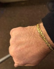 9ct Yellow Gold Curb Bracelet