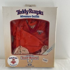 Original Worlds Of Wonder Teddy Ruxpin Sleep Outfit Mint In Box Complete