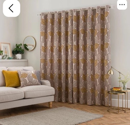 Dunelm sherwood ochre - ochre, curtains