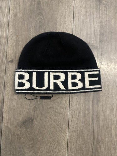 Burberry black cashmere beanie - burberry,