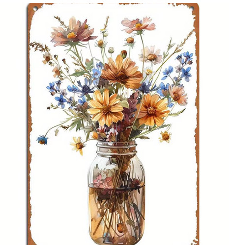 Rustic vintage country - rustic, flowers